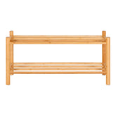 Jansen - Schuhregal - Natur - Bambus - 80x30x90 cm